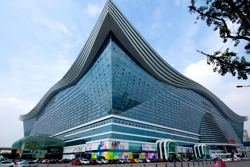 成都環球中心樓板